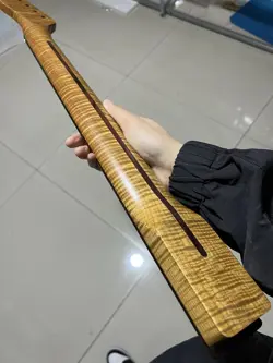 AAA ROSEWOOD FENDER TELE 22FRETS ROASTED FLAME MAPLE ELECTRIC GUITAR NECK MATTE