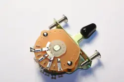 NEW - TRITAN 3-WAY PICKUP SWITCH FOR FENDER STRAT WITH BLACK TIP