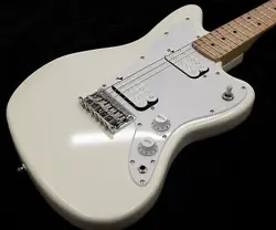 SQUIER BY FENDER MINI JAZZMASTER HH USED POPLAR BODY MAPLE NECK W/SOFT CASE