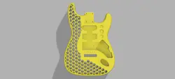 PRINTED FENDER STRATOCASTER