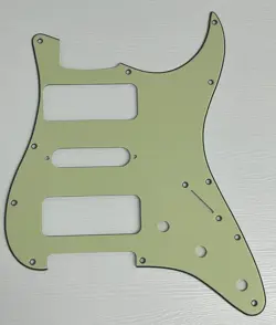 PICKGUARD COMPATIBLE FOR FIT FENDER 11 SCREW STRATOCASTER WITH P90 PICKUP GUITAR