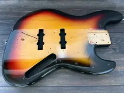 2000-02 FENDER JAPAN JAZZ BASS BODY SUNBURST