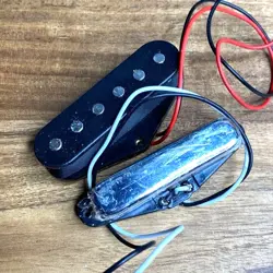 2 TELE SINGLE COIL PICKUPS CERAMIC FENDER STYLE GUITAR TELECASTER NEW