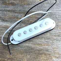 STRAT GUITAR PICKUP SINGLE COIL STRATOCASTER SQUIER FENDER PART SSS W/ COVER