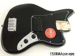 LOADED FENDER SQUIER AFFINITY JAGUAR BASS H BODY, PART BLACK