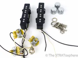 AMERICAN FENDER JACO PASTORIUS JAZZ BASS PICKUPS POTS KNOBS & JACK BASS USA