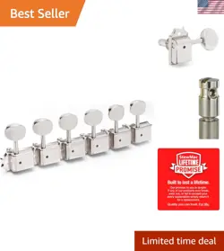 LOCKING OVAL KNOB TUNERS – PERFECT FIT FOR VINTAGE KLUSON-STYLE FENDER GUITARS