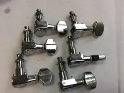 SQUIER 2 PIN TUNERS FOR FENDER STRATOCASTER,TELECASTER GUITAR,6-IN-LINE,STRAT