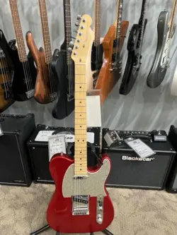 2004 FENDER AMERICAN TELECASTER CHROME RED NOISELESS PICKUPS