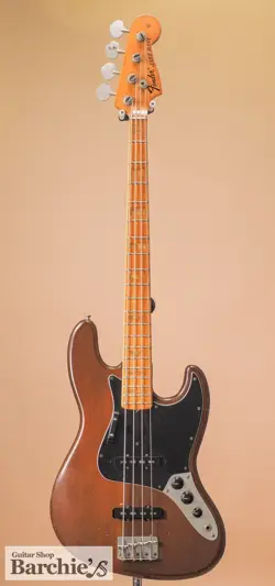 FENDER JAZZ BASS WALNUT MADE IN USA 1974 VINTAGE SOLID BODY ELECTRIC BASS GUITAR