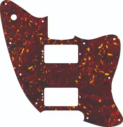CUSTOM PARTS FOR US FENDER TORONADO DOWNLOAD GUITAR PICKGUARD,RED TORTOISE