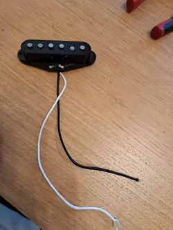 MUSICMAN STERLING FENDER SINGLE COIL ALNICO 5 NECK PICKUP FOR STRAT STRATOCASTER