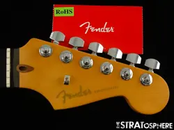 FENDER AMERICAN ULTRA II STRATOCASTER STRAT, NECK + LOCKING TUNERS, EBONY