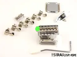 FENDER VINTERA II 60S ROAD WORN STRAT HARDWARE SET TREMOLO TUNERS JACK PLATE