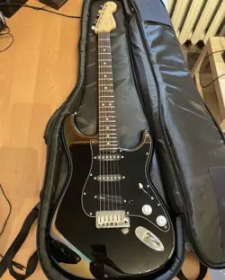 2007 FENDER STANDARD AMERICAN STRATOCASTER BLACK