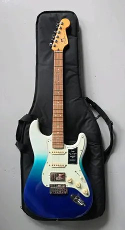 2021 FENDER PLAYER PLUS STRATOCASTER HSS, BELAIR BLUE