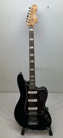 SQUIER CLASSIC VIBE BASS VI BLACK 6-STRING BASS GUITAR BY FENDER