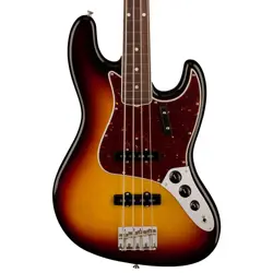 FENDER AMERICAN VINTAGE II 1966 JAZZ BASS, ROSEWOOD FINGERBOARD - 3-COLOR SUNBUR