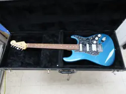 2000 FENDER AMERICAN STRATOCASTER HSS, OCEAN TURQUOISE, ROSEWOOD, W/ DELUXE CASE
