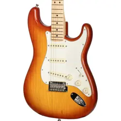 FENDER AMERICAN PRO STRATOCASTER ELECTRIC GUITAR - SIENNA SUNBURST