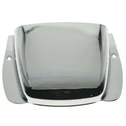 KAISH CHROME P BASS PRECISION BASS BRIDGE COVER FOR FENDER P BASS