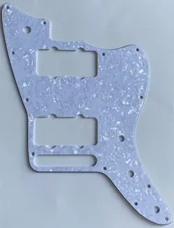 FOR FIT FENDER AMERICAN SPECIAL JAZZMASTE STYLE GUITAR PICKGUARD WHITE PEARL