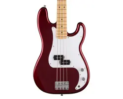 OPEN BOX FENDER STANDARD PRECISION BASS GUITAR - CANDY COLA W/MAPLE FB