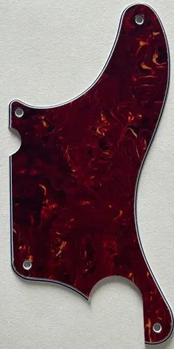 RED TORTOISE PICKGUARD FIT FENDER TELE CABALLO TONO LIGERO STYLE GUITAR PARTS