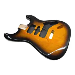 GENUINE FENDER SQUIER AFFINITY STRAT GUITAR BODY SUNBURST PROJECT PARTS 2014