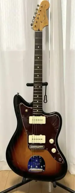 ELECTRIC GUITAR FENDER HYBRID II JAZZMASTER 2022 SUNBURST MADE IN JAPAN WITH ARM