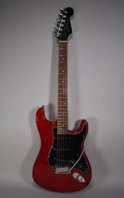 MAHOGANY STRATOCASTER CRIMSON