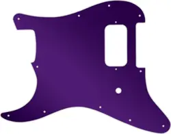 WD CUSTOM PICKGUARD FOR LEFT HAND FENDER TOM DELONGE STRATOCASTER #10PR PURPL...