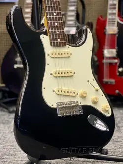 FENDER JAPAN ST62-TX -BLK BLACK 2007-2010 ALDER BODY TEXAS SPECIAL GUITAR