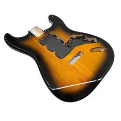 GENUINE FENDER SQUIER AFFINITY STRAT GUITAR BODY SUNBURST PROJECT PARTS 2024