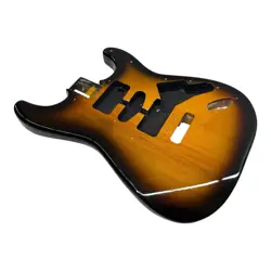 GENUINE FENDER SQUIER AFFINITY STRAT GUITAR BODY SUNBURST PROJECT PARTS 2004