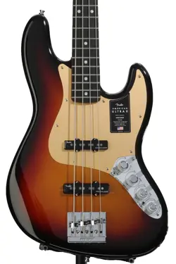 GUITAR ELECTRIC BASS FENDER AMERICAN ULTRA II JAZZ BASS - ULTRABURST, EBONY