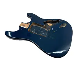 GENUINE FENDER SQUIER BULLET HARDTAIL FIXED BRIDGE STRAT GUITAR BODY BLACK 2004