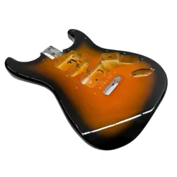 GENUINE FENDER SQUIER STRAT STRATOCASTER GUITAR BODY SUNBURST PROJECT PARTS 2022
