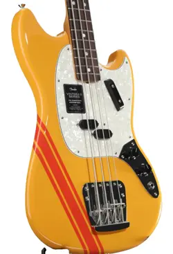 GUITAR FENDER VINTERA II '70S MUSTANG BASS - COMPETITION ORANGE WITH ROSEWOOD