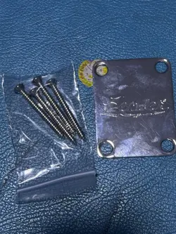 KURT COBAIN FENDER SIGNATURE MUSTANG NECK PLATE