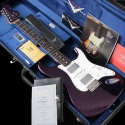 FENDER CUSTOM SHOP CUSTOM BUILT 1969 STRATOCASTER NOS MAGENTA SPARKLE