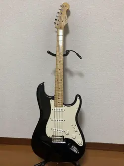 ELECTRIC GUITAR FENDER USA AMERICAN STANDARD STRATOCASTER 2009 BLACK