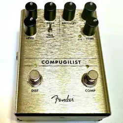 FENDER COMPUGILIST COMPRESSOR / DISTORTION GUITAR EFFECT PEDAL