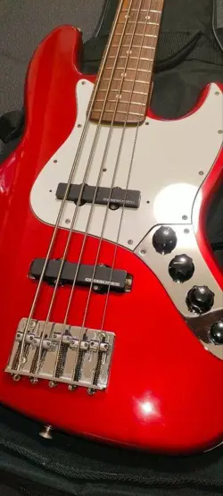 FENDER MEXICO DELUXE ACTIVE JAZZ BASS V SAFE PACKING!