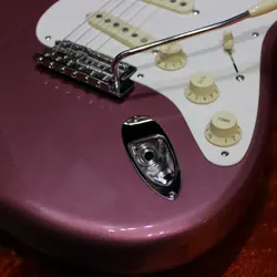 MADE BY FENDER LIMITED CHAR STRATOCASTER BURGUNDY 2024 SAFE DELIVERY FROM JAPAN