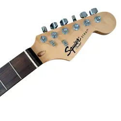 GENUINE FENDER SQUIER STRAT NECK ROSEWOOD FRETBOARD  GUITAR 2000 PARTS PROJECT