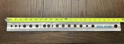 AUTHENTIC FENDER SUPER REVERB AMP FACEPLATE #1