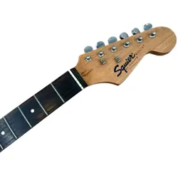 GENUINE FENDER SQUIER STRAT NECK ROSEWOOD FRETBOARD BULLET GUITAR 2004 PARTS