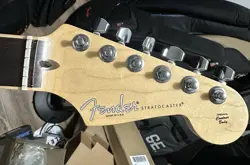 FENDER AMERICAN CHANNEL BOUND STRATOCASTER NECK WITH LOCKING TUNERS