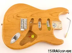 FENDER AV II AMERICAN VINTAGE 1973 BODY & HARDWARE 73 STRAT ASH NATURAL $50 OFF